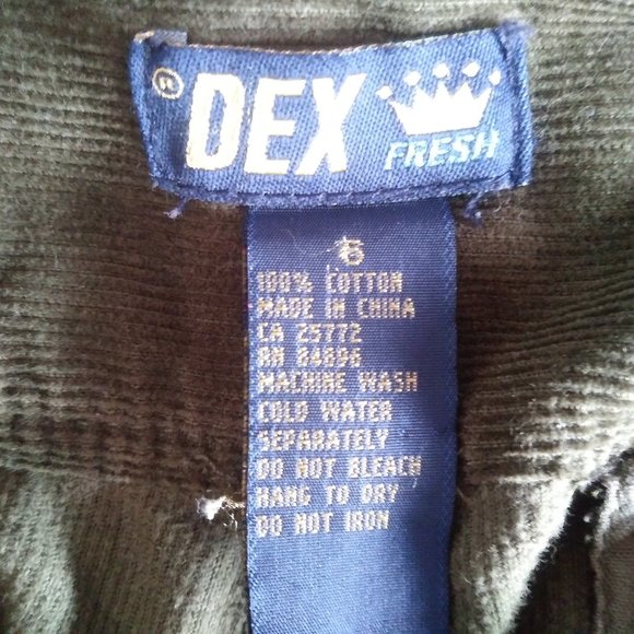 Vintage Bermuda en corduroy de DEX - Kaki - Picture 8 of 8